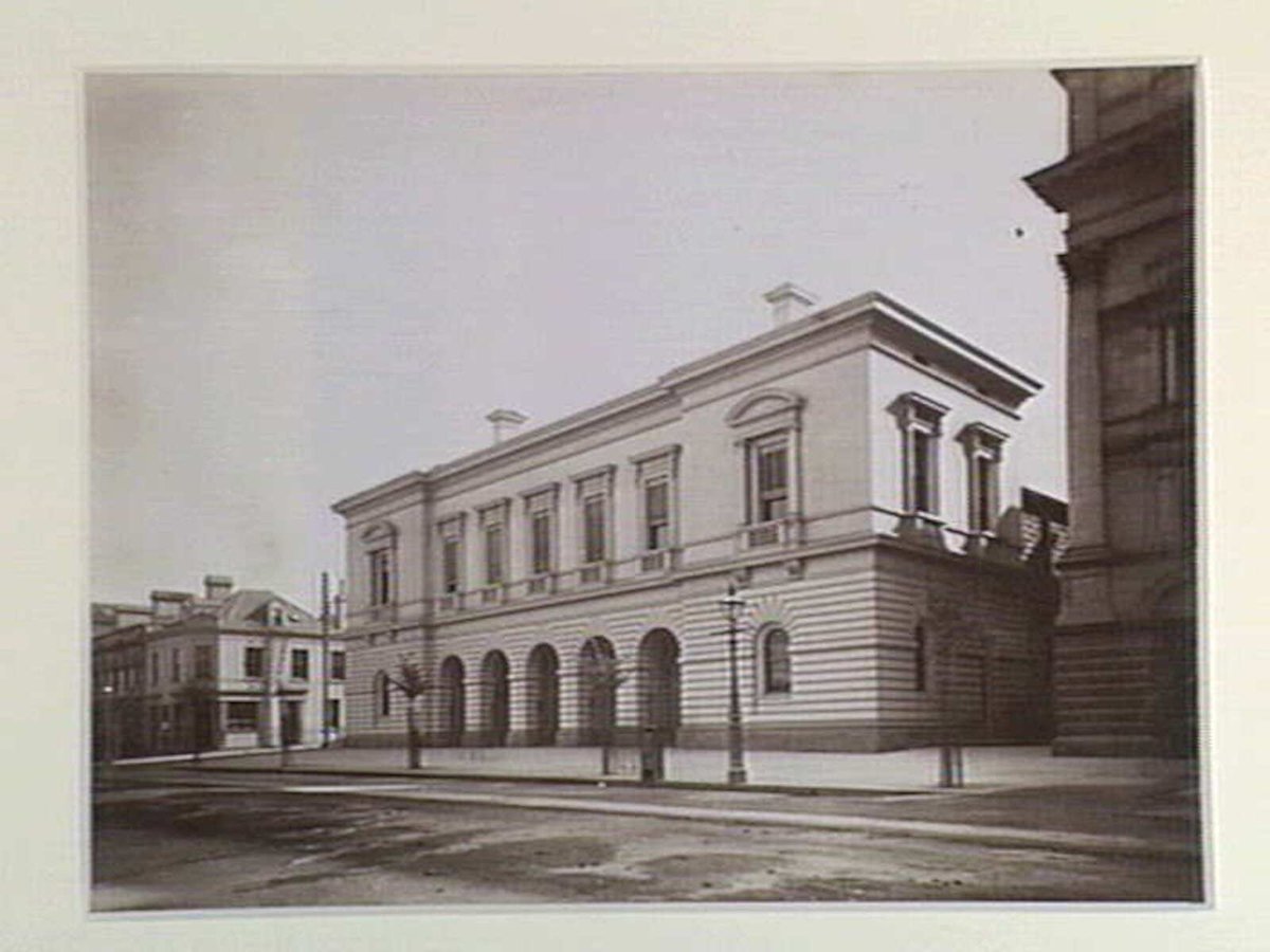 City Police Court Swanston St, Melbourne City (1876–94)