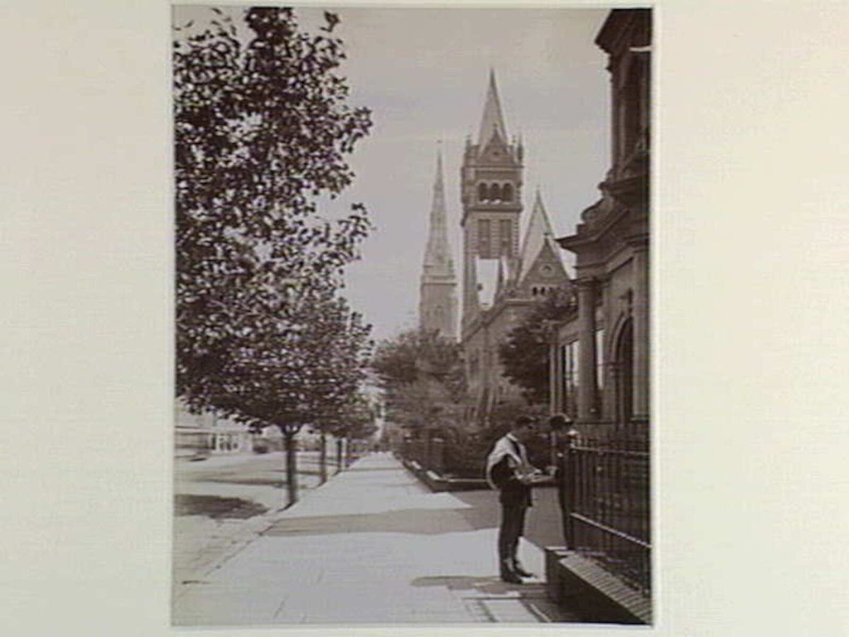 View in Collins St. East, Melbourne City (1876–94)