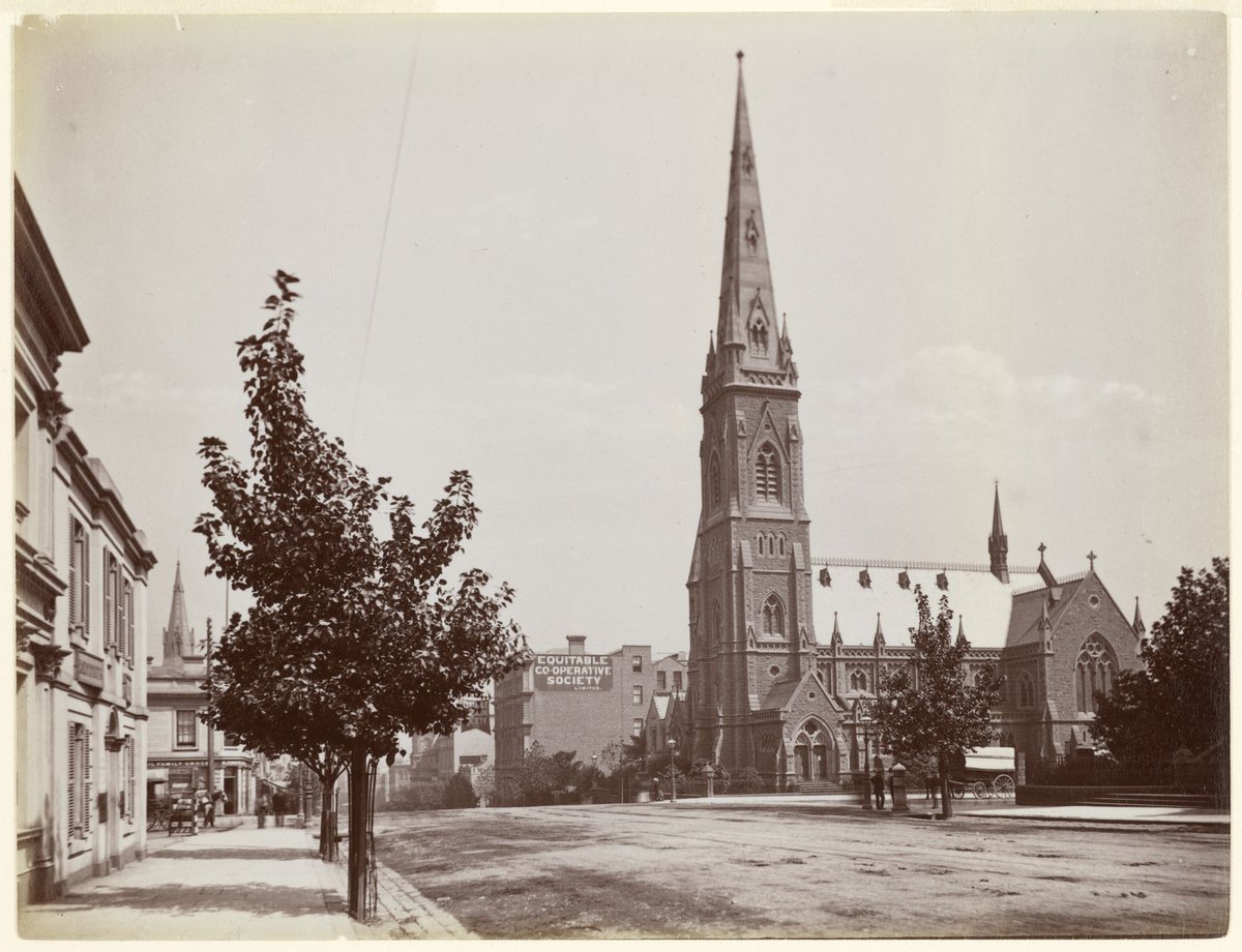 Scots Church Collins St. East, Melbourne City (1876–94)