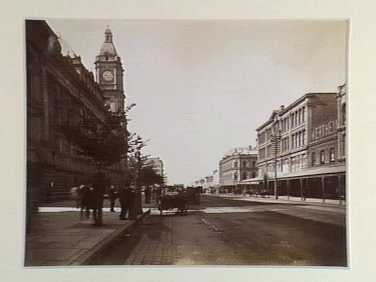Swanston St. South, Melbourne City (1876–94)