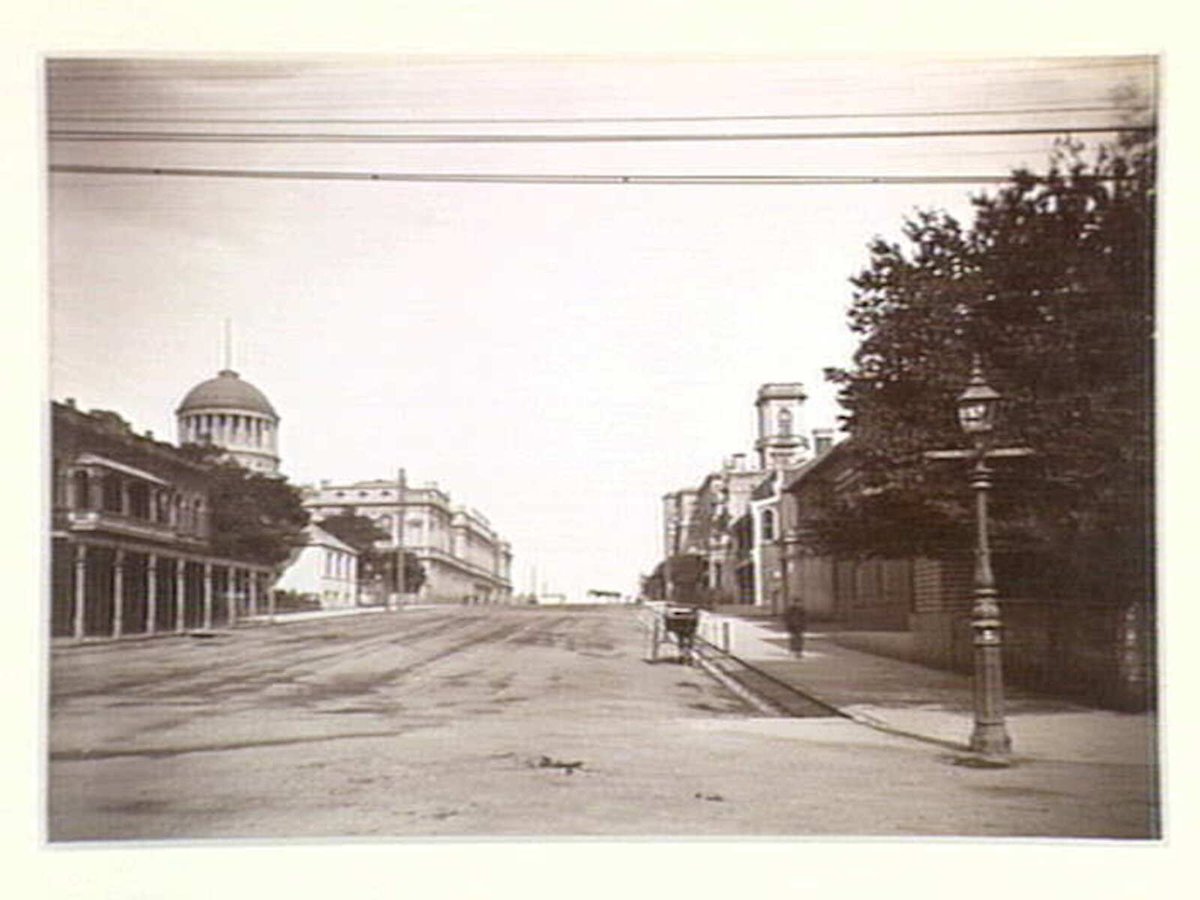 Lonsdale St. looking west, Melbourne City (1876–94)