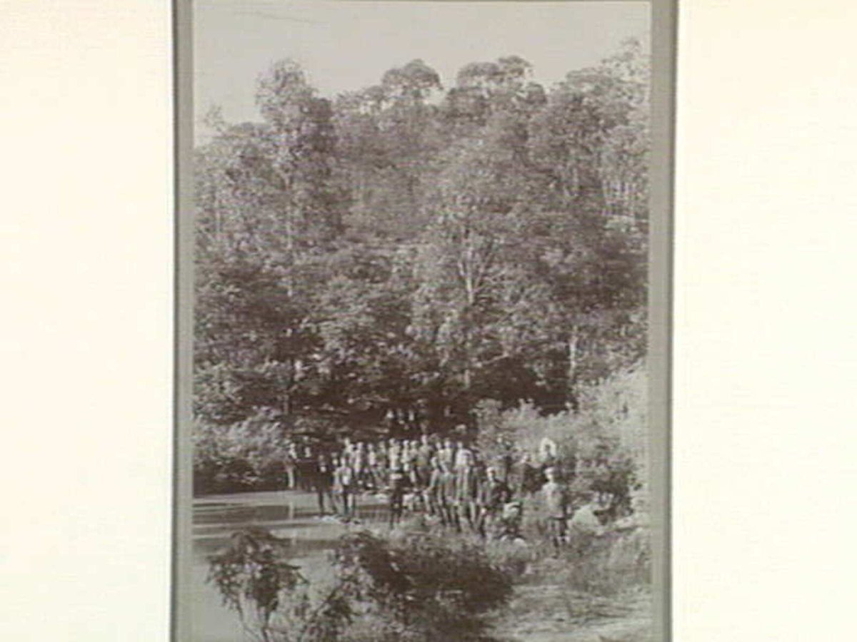 Cheltenham Cycle Club outing 1897: Greensborough, Watsonia: Meraug (c. 1897)