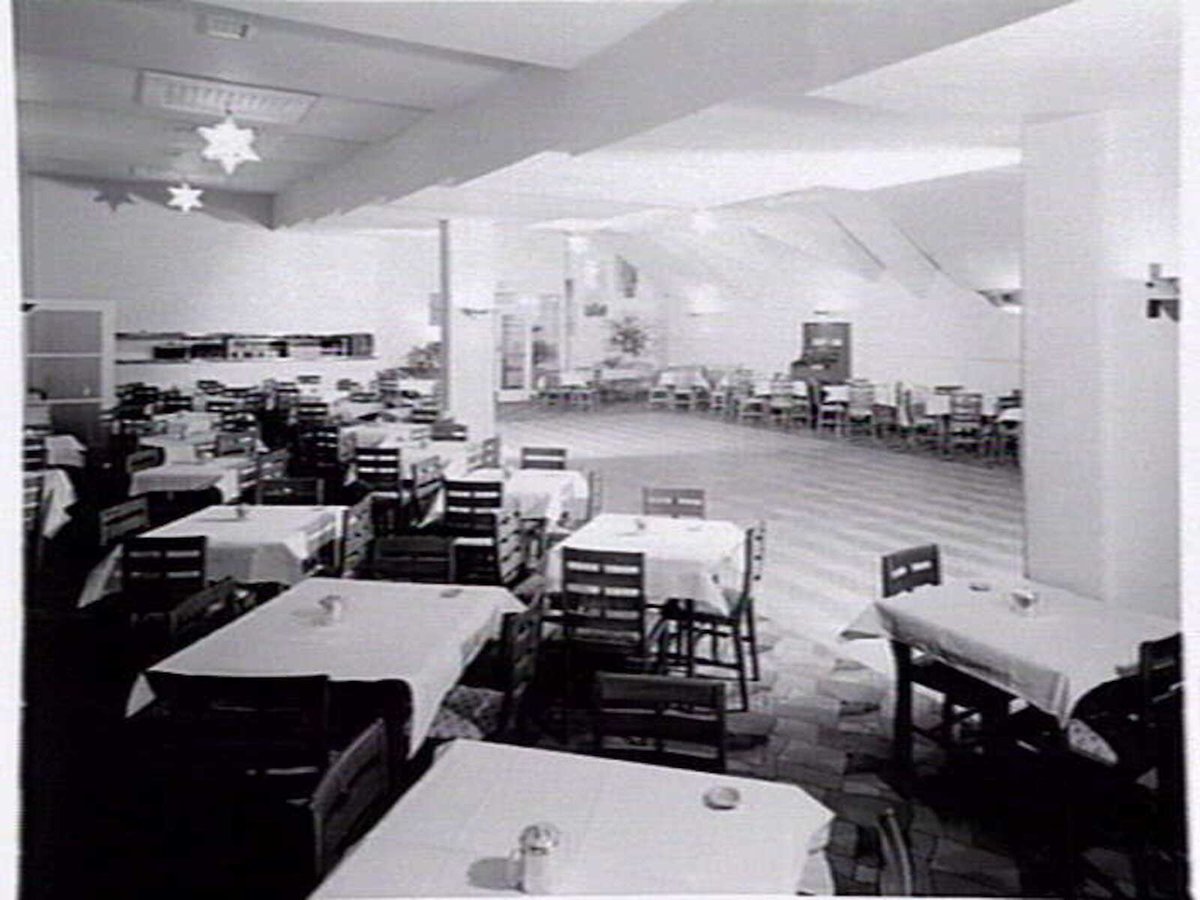 Ambassador's Cafe, Basement, Capitol House, 109-111 Swanston Street, Melbourne - interior, Melbourne City (1937–43)