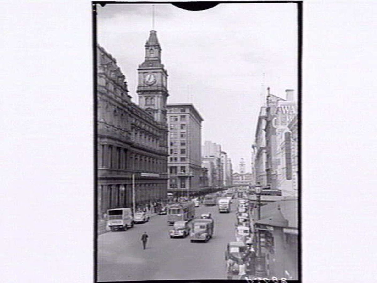 Elizabeth St. Post Office Melbourne, Melbourne City (1948)
