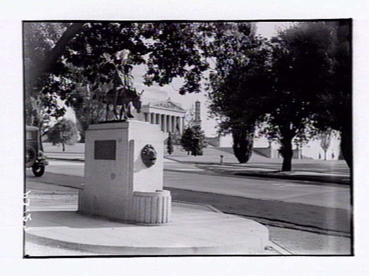 Man with the Donkey Memorial, Melbourne (1948)