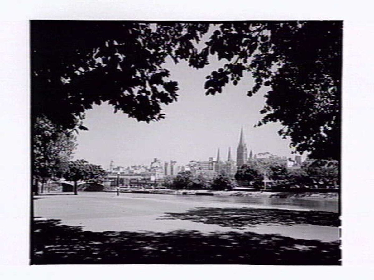 Melbourne skyline (1954)