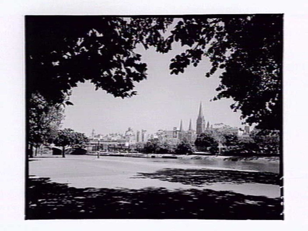 Melbourne skyline (1954)