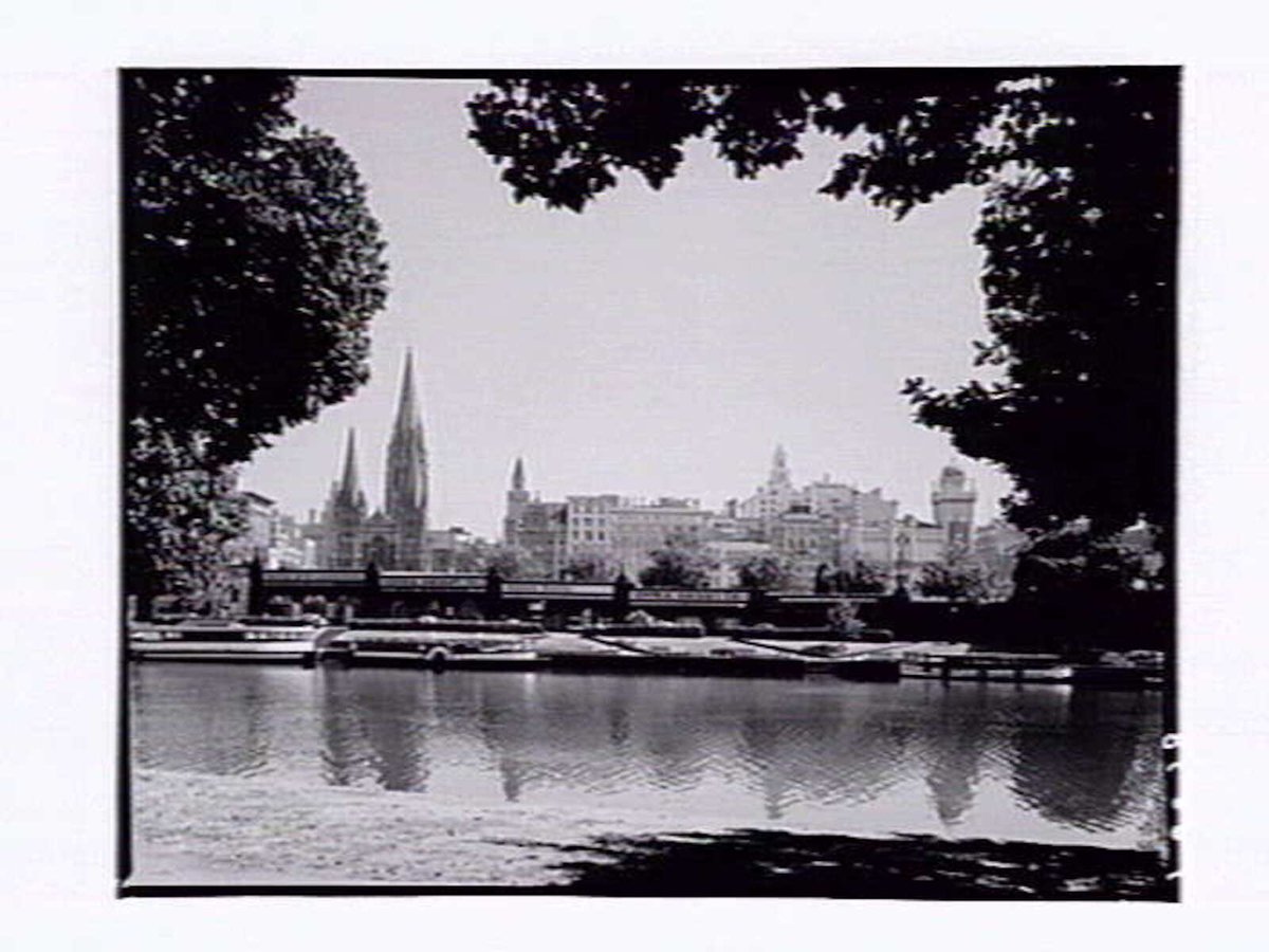Melbourne skyline (1954)