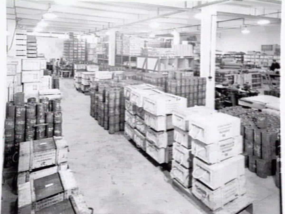 STORE STEWARY ST. R'MOND i.e. Richmond, part of war effort in aircraft manufacture (c. 1943)