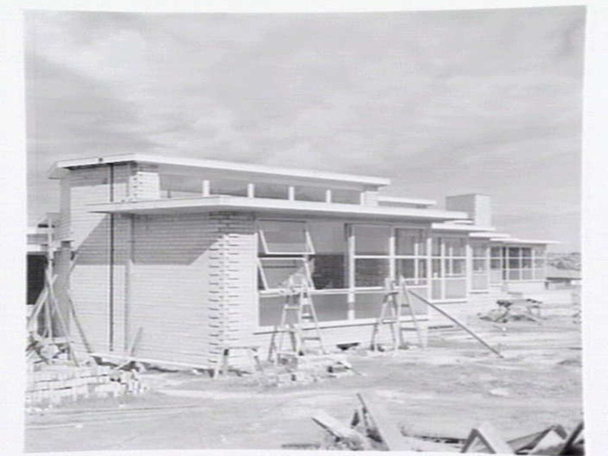 North Balwyn State School nearing completion, Balwyn North (1949)