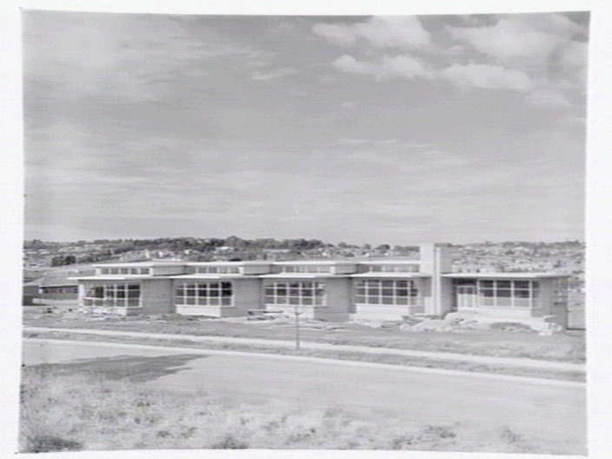 North Balwyn State School nearing completion, Balwyn North (1949)