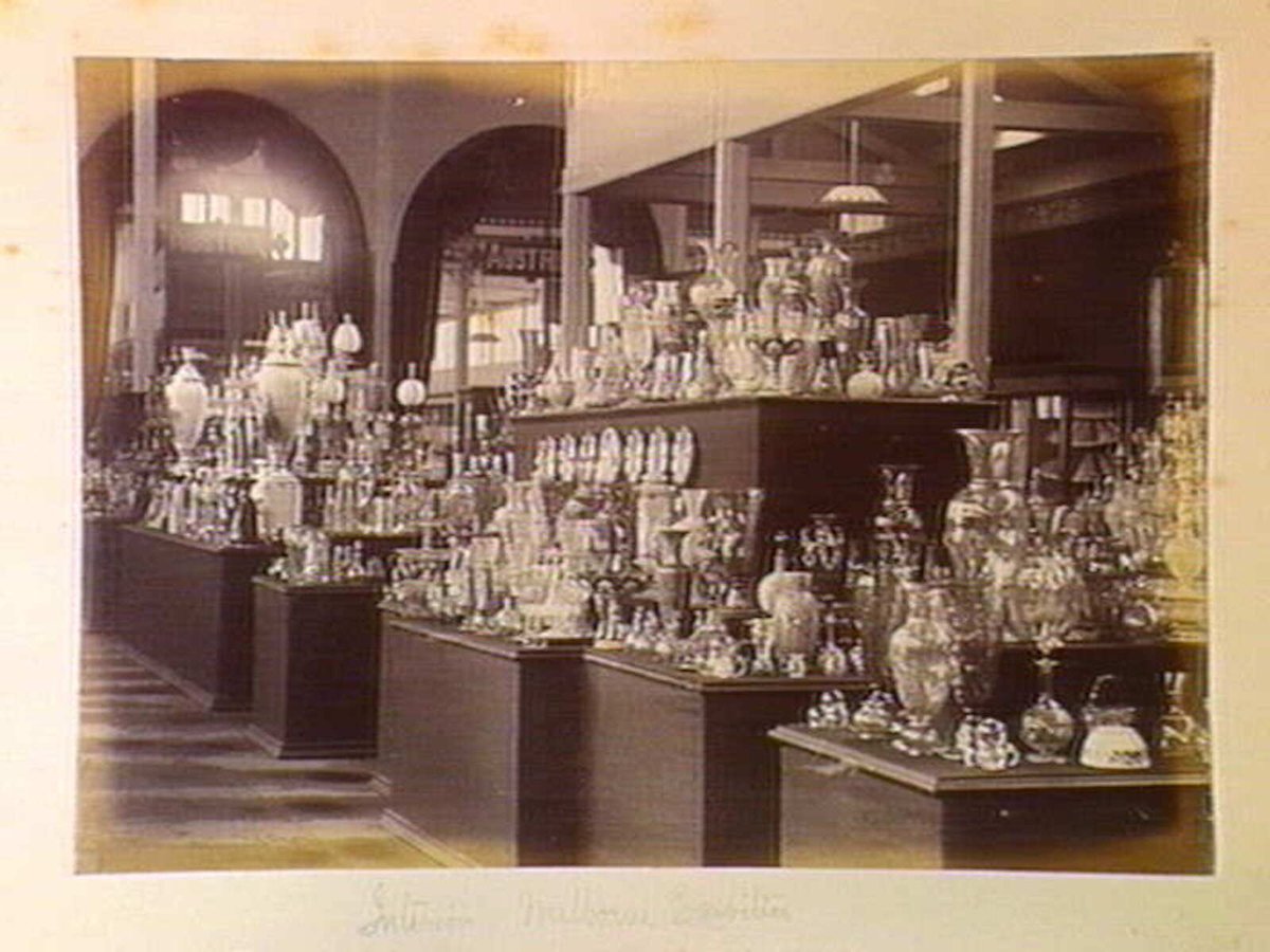 Interior Melborne Exibition [i.e. Melbourne Exhibition] (1885–87)