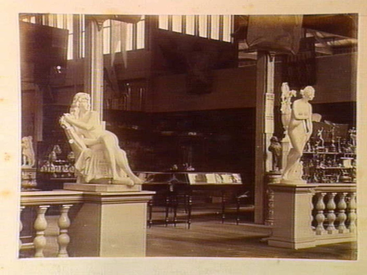 Italian Court Melborne Exibition [i.e. Melbourne Exhibition] (1885–87)