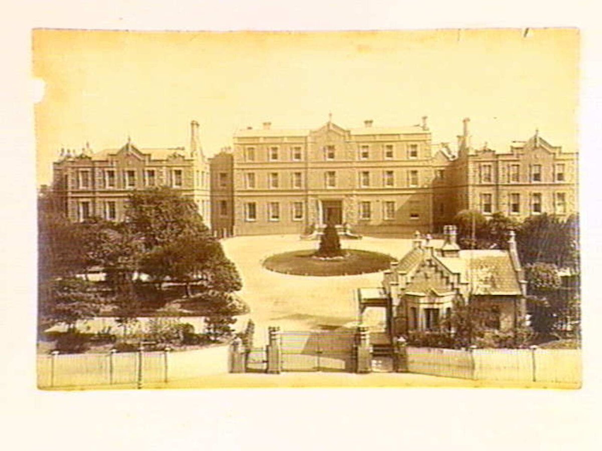 Melborne Exibition [i.e. Melbourne Exhibition][Melbourne Hospital], Melbourne City (1885–87)