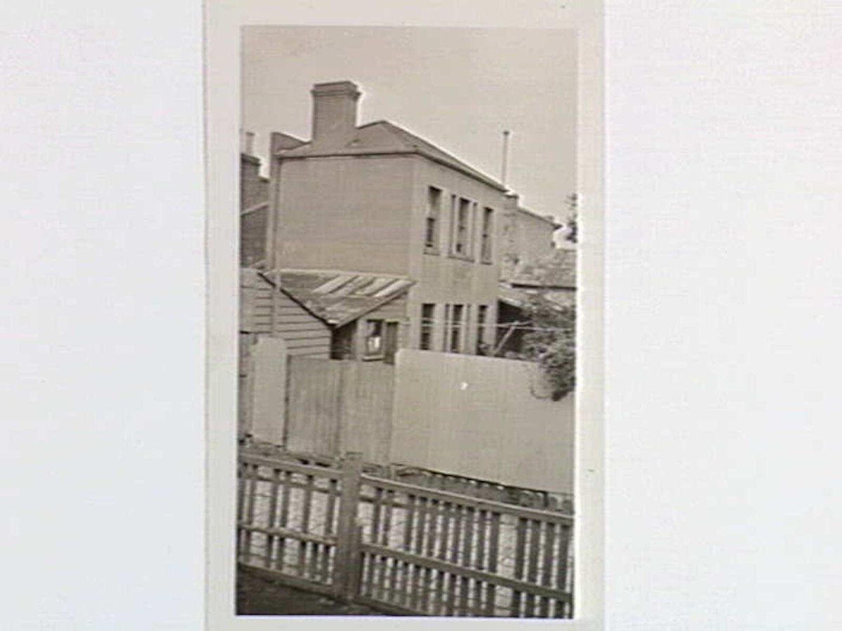 Home and studio of Abraham Louis Buvelot, Little George Street, Fitzroy (1933)