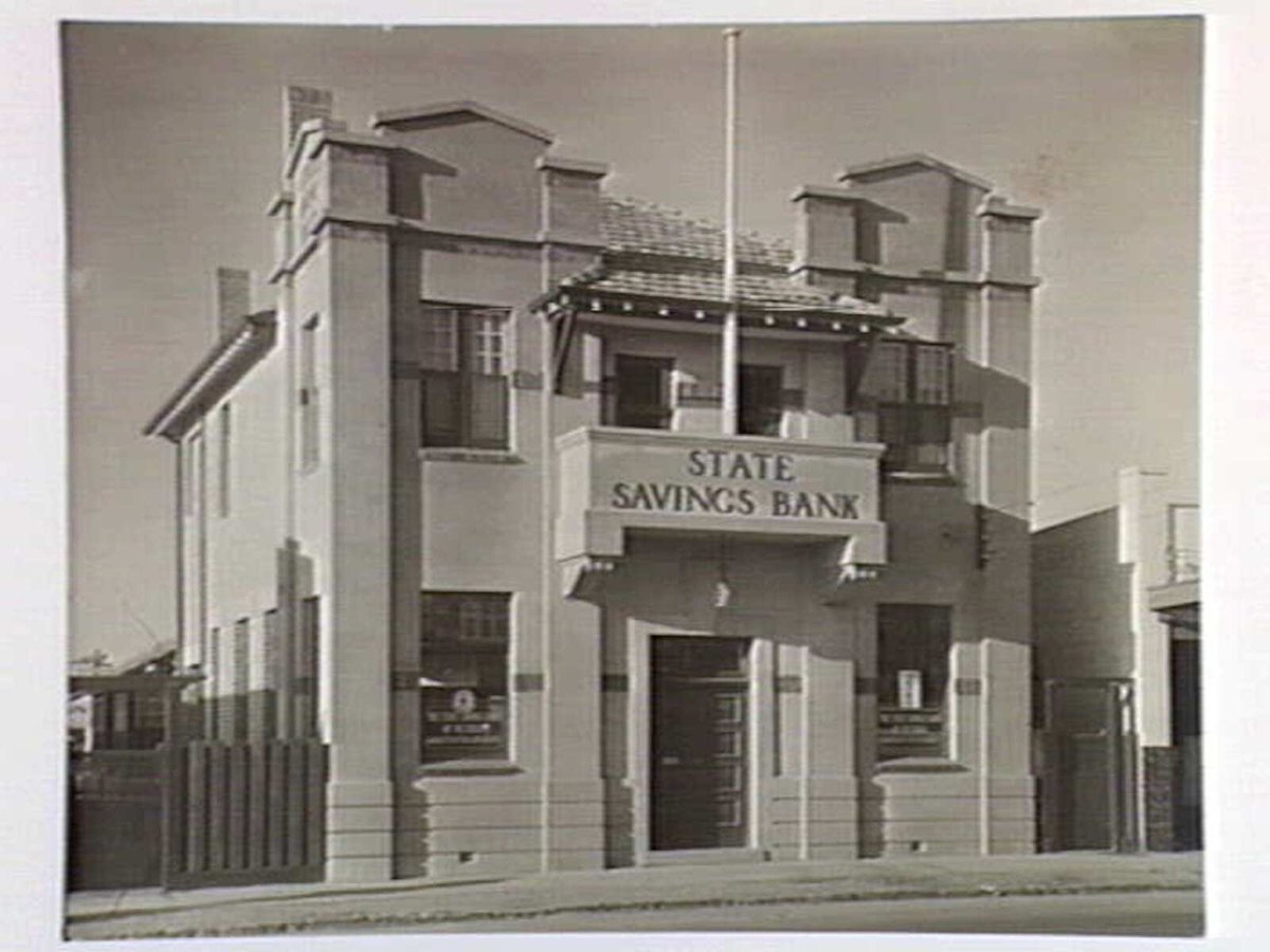 State Savings Bank of Victoria, 1394 Malvern Road, Glen Iris (1941?)