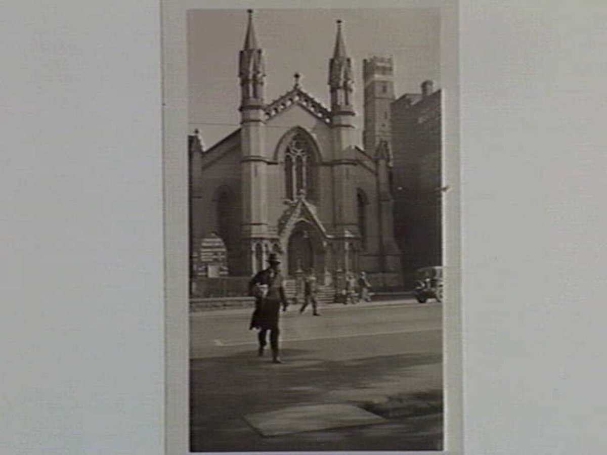 Church of Christ formerly John Knox Church, Swanston Street, Melbourne City (1935)