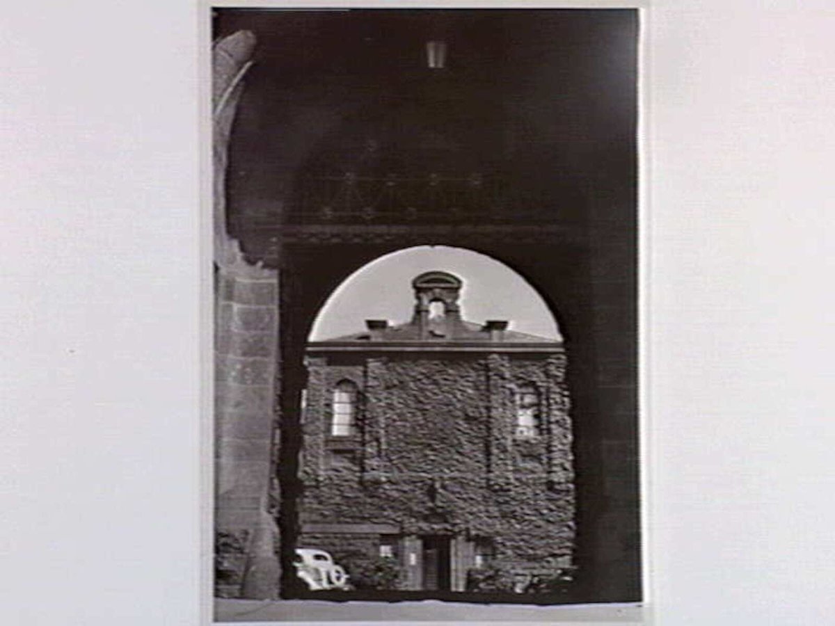 Old Melbourne Gaol, cnr. Russell and Victoria Streets, Melbourne City (1937)