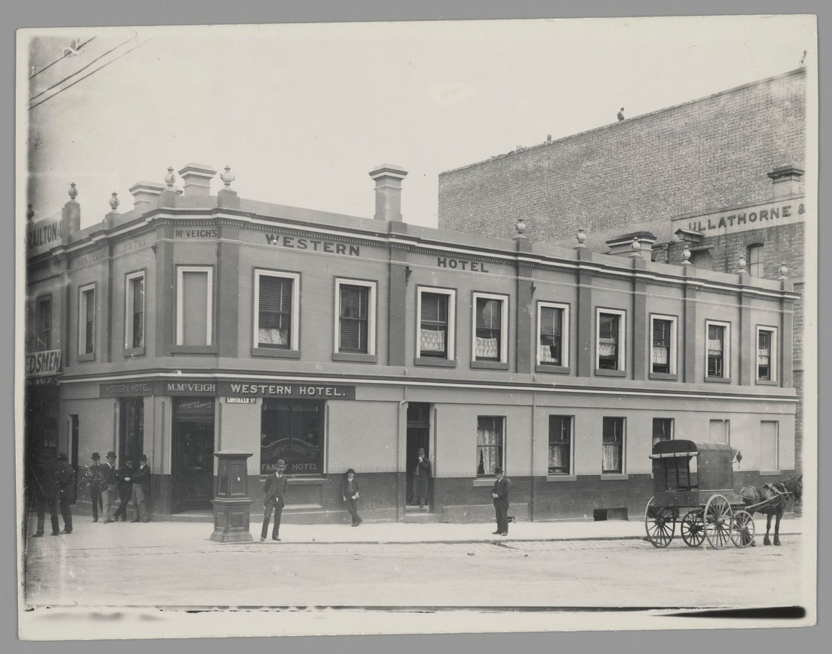 Western Hotel, Lonsdale Street, Melbourne, Melbourne City (1900–30)