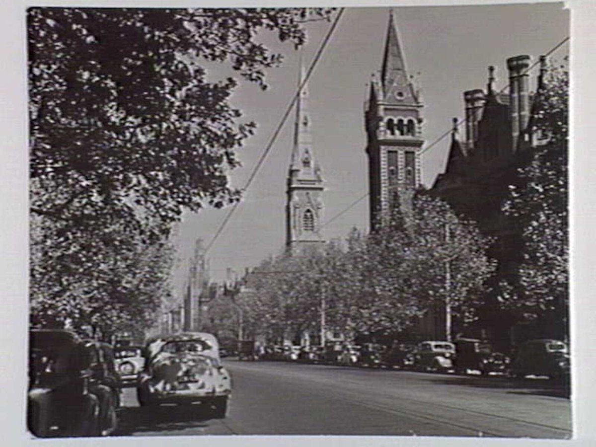 Collins Street, Melbourne, Melbourne City (c. 1940)
