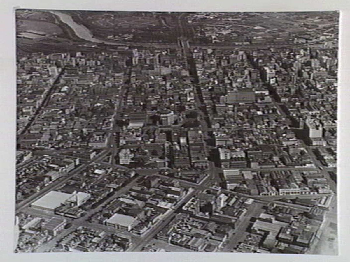 Aerial view of Melbourne (1910–39)