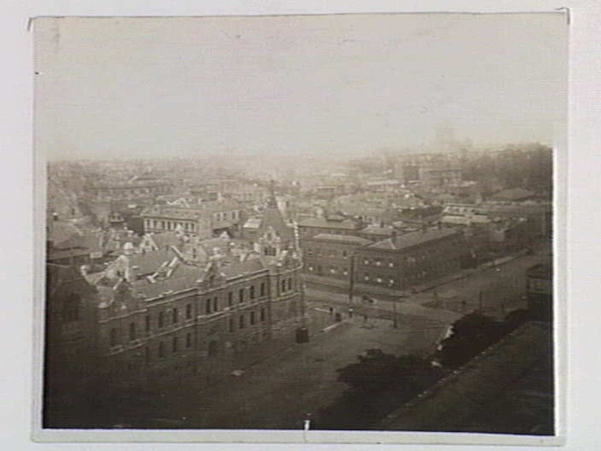 Elevated view of Melbourne (1938)