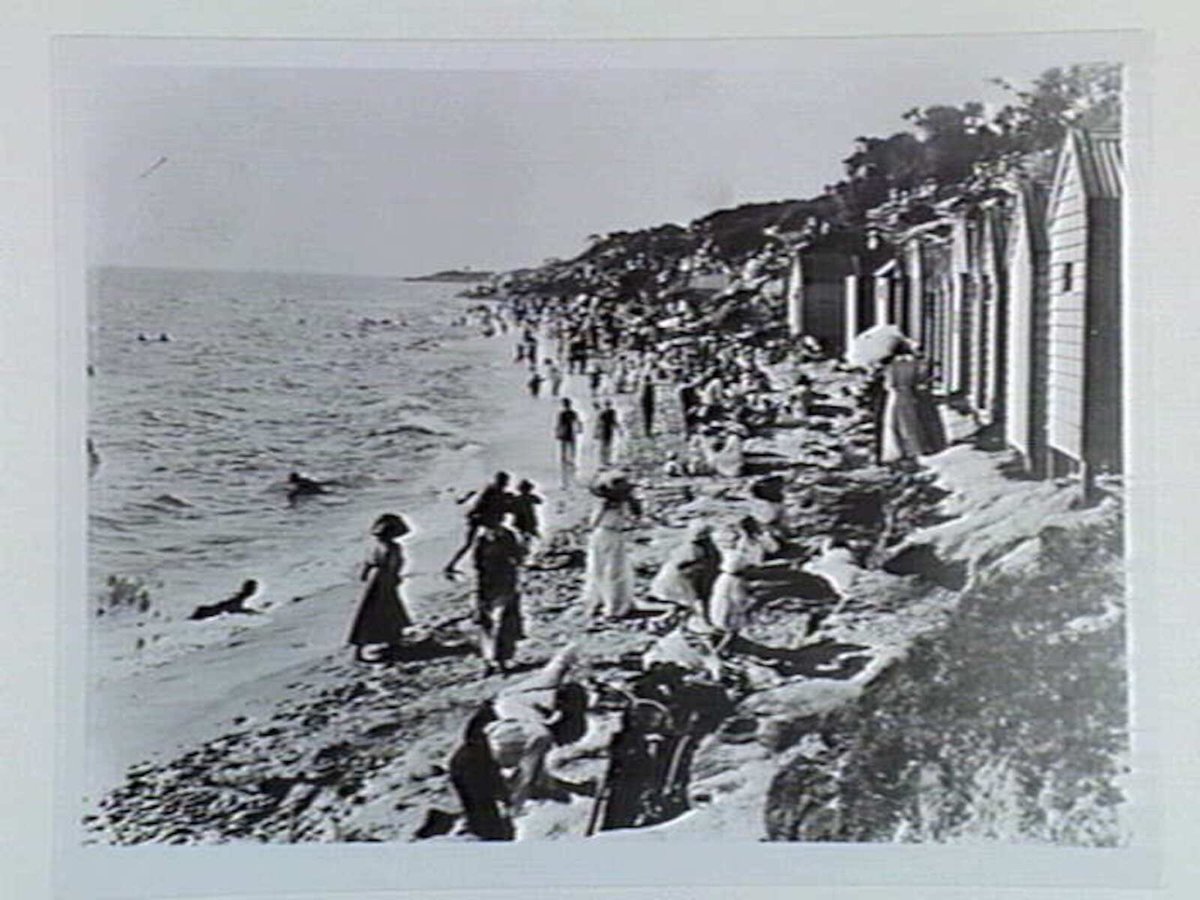 Sandringham Beach (1890–1910)