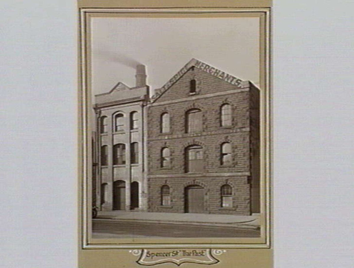 Spencer Street. [Melbourne] "The Past", Melbourne City (c. 1923)