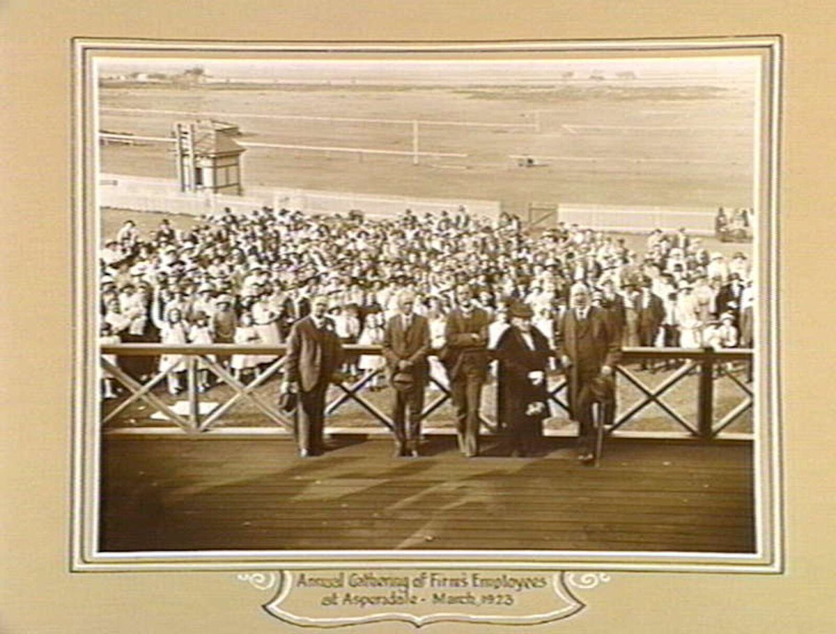 Annual Gathering of Firm's Employees at Aspendale, March 1923 (c. 1923)