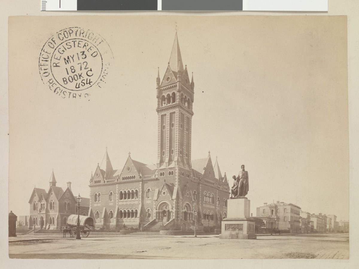 Congregational Church, Collins Street, Melbourne, Melbourne City (1872)