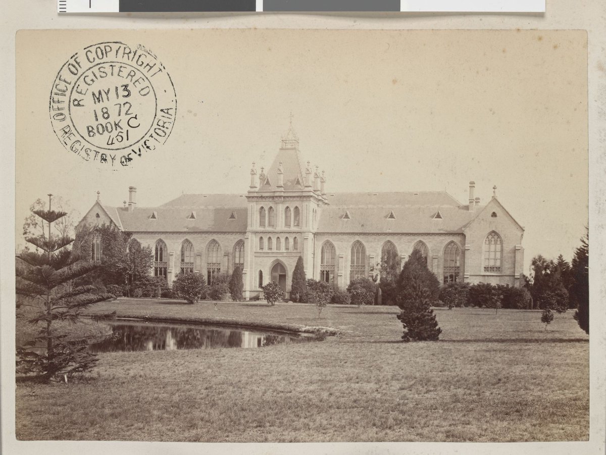 Melbourne University, Parkville (1872)