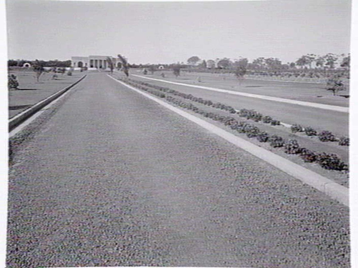 Main pavilion at Springvale Crematorium (c. 1953)