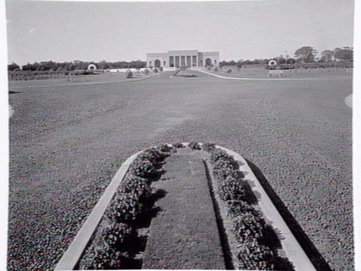 Main pavilion at Springvale Crematorium (c. 1953)