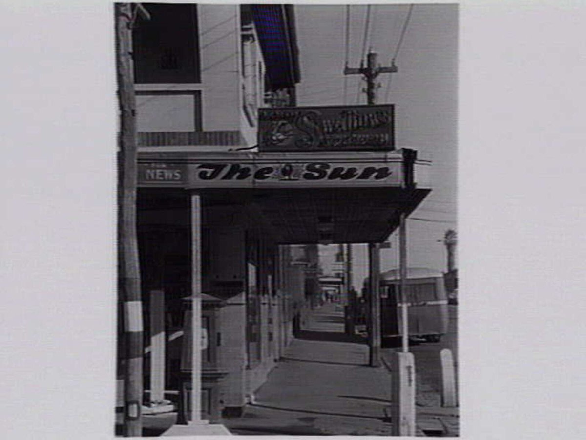 411a Johnston Street, Abbotsford, corner of Clarke Street (1950?)