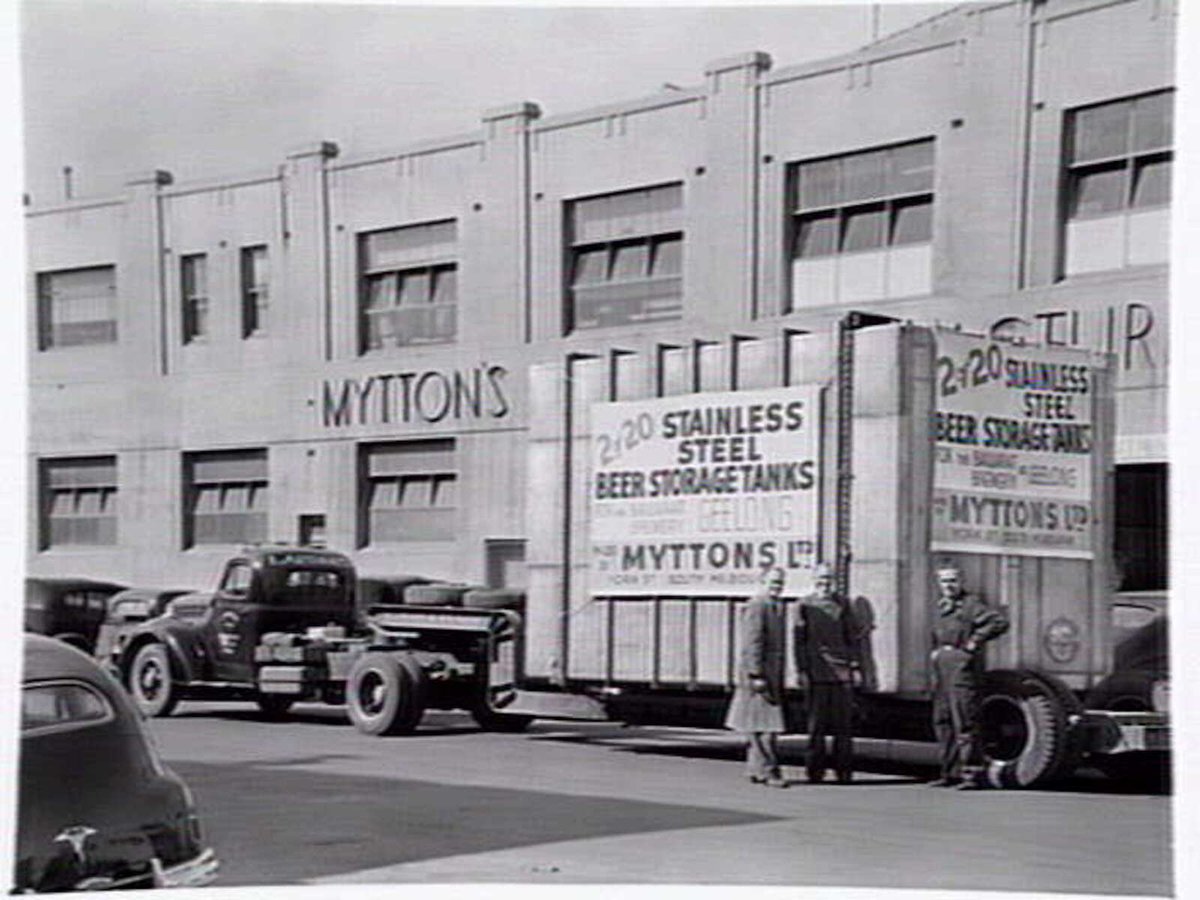 Mytton's, York Street, South Melbourne (1953)