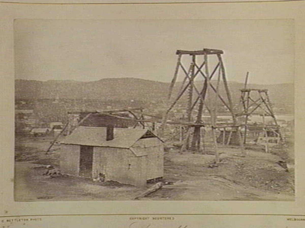 Stawell Mining Township. 176 Miles N.W. from Melbourne (1870–80)