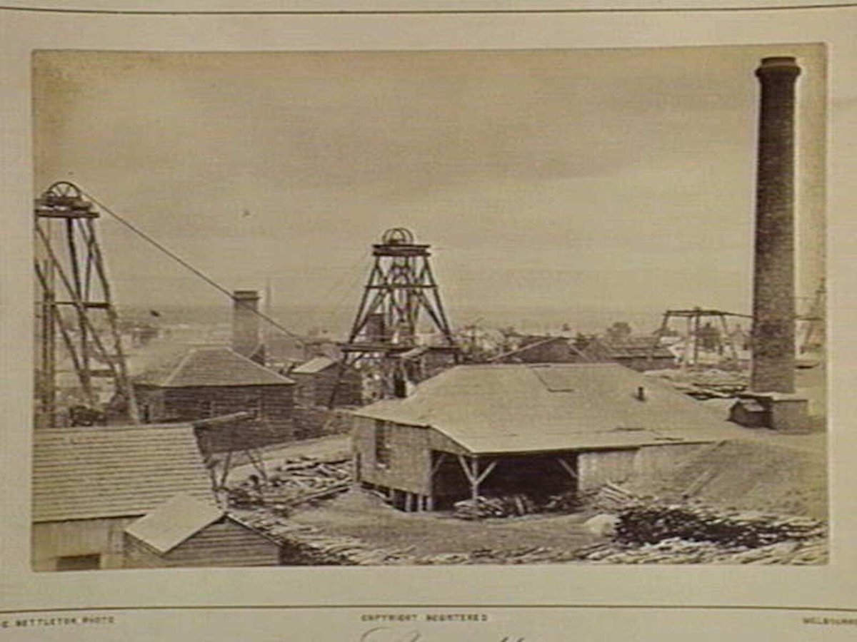 Stawell Mining Township. 176 Miles N.W. from Melbourne (1870–80)