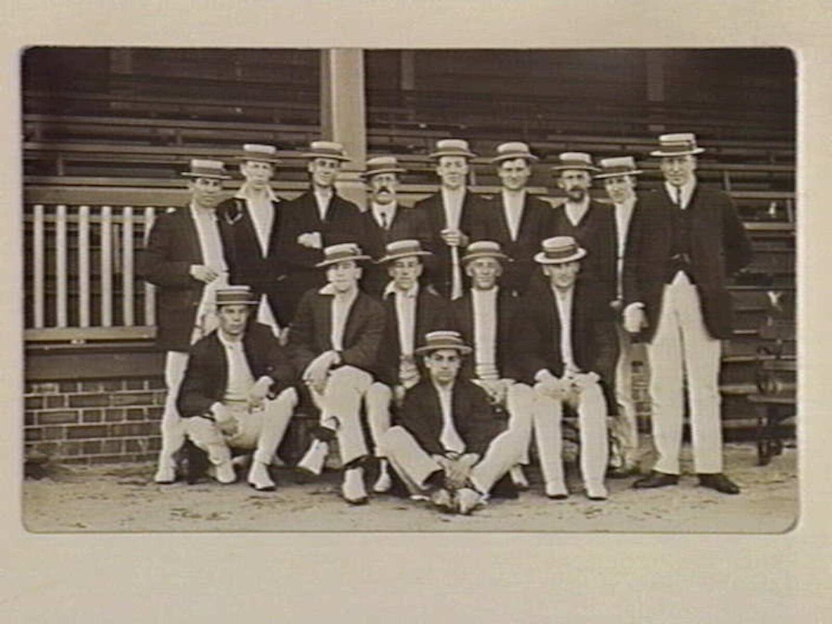 Cricket team from Melbourne? (c. 1910)
