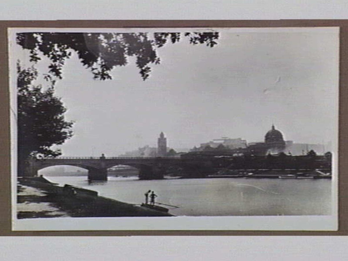 Princes Bdge i.e. Princes Bridge Melbourne, Melbourne City (1919–23)