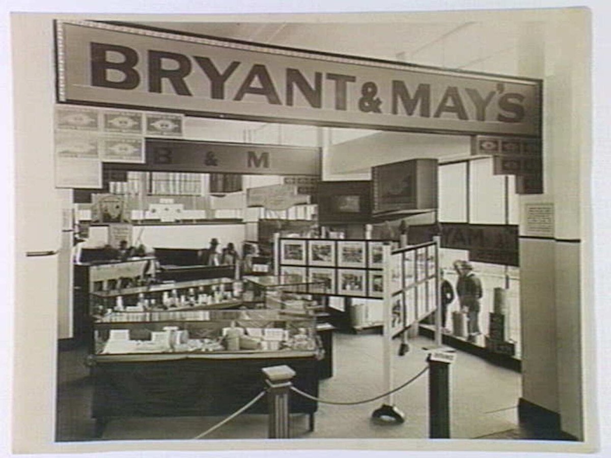 Bryant & May's stand at Royal Melbourne Show? (1920–59)