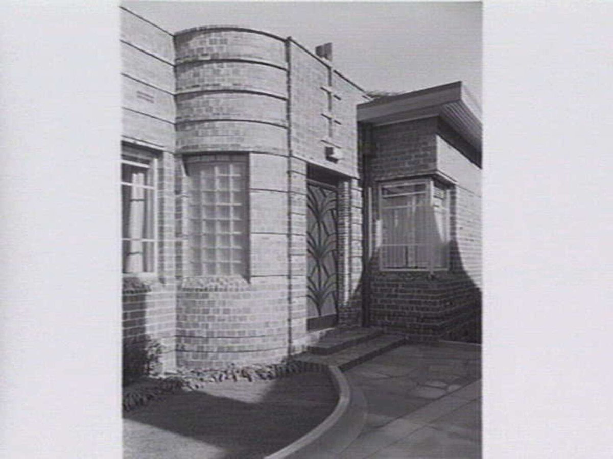 De Marco residence, 325 St. Kilda Street, Brighton - exterior (c. 1940)