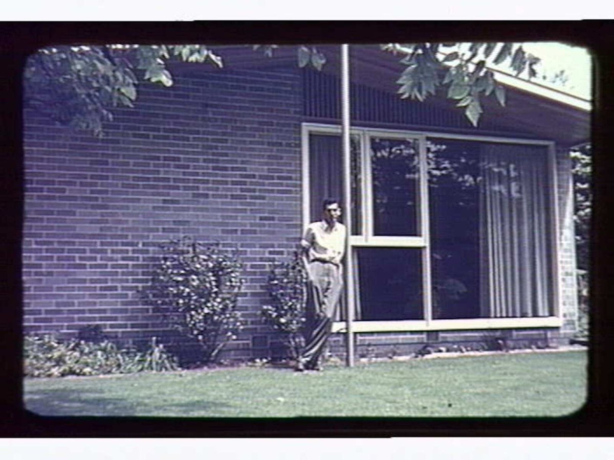 House, 3 Snowden Place, Canterbury, Melb. 1952. John & Phyllis Murphy