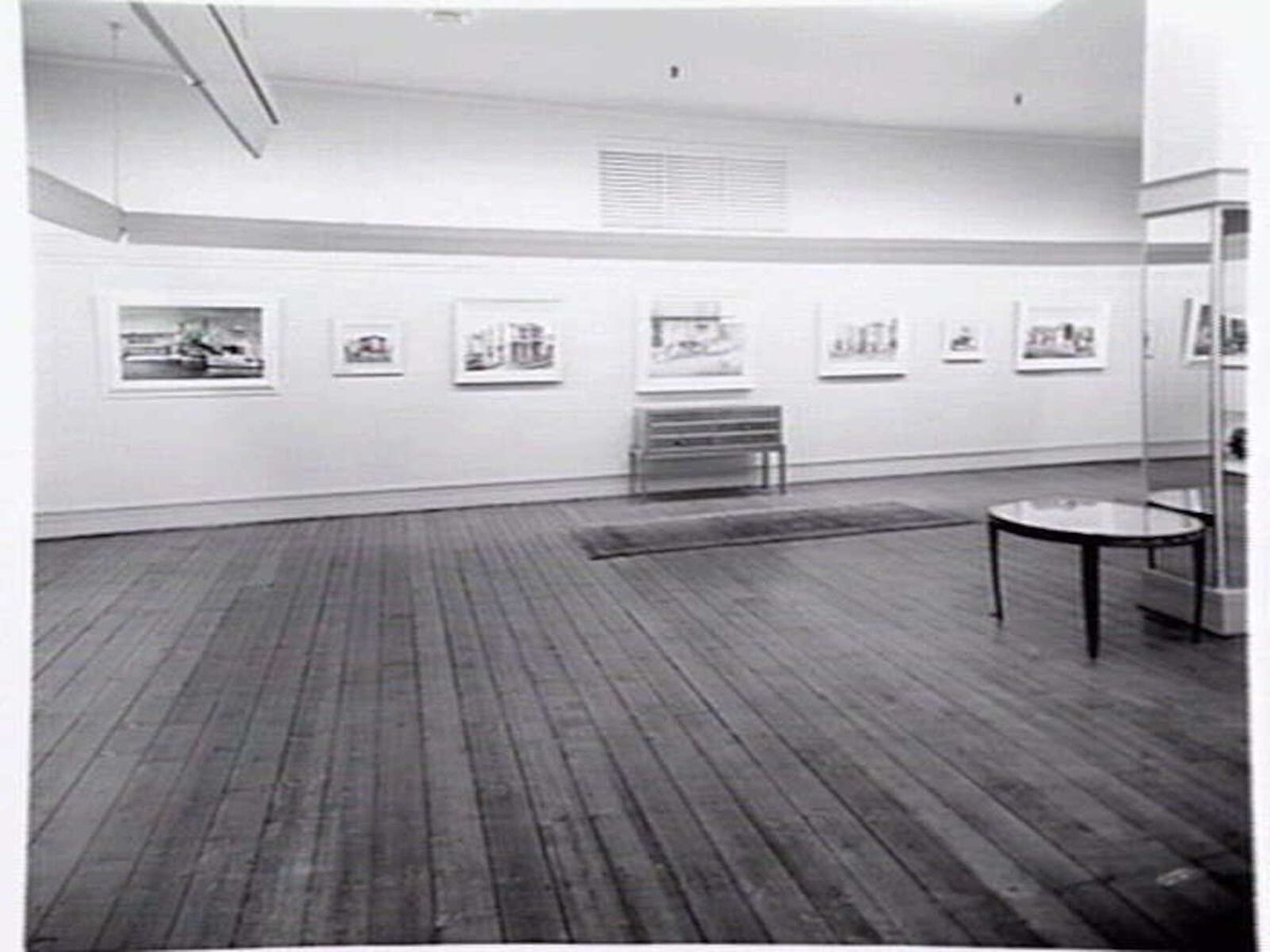 Georges' Gallery, Georges', 162 Collins St., Melbourne, showing exhibition of paintings by Sali Herman, Melbourne City (1948)