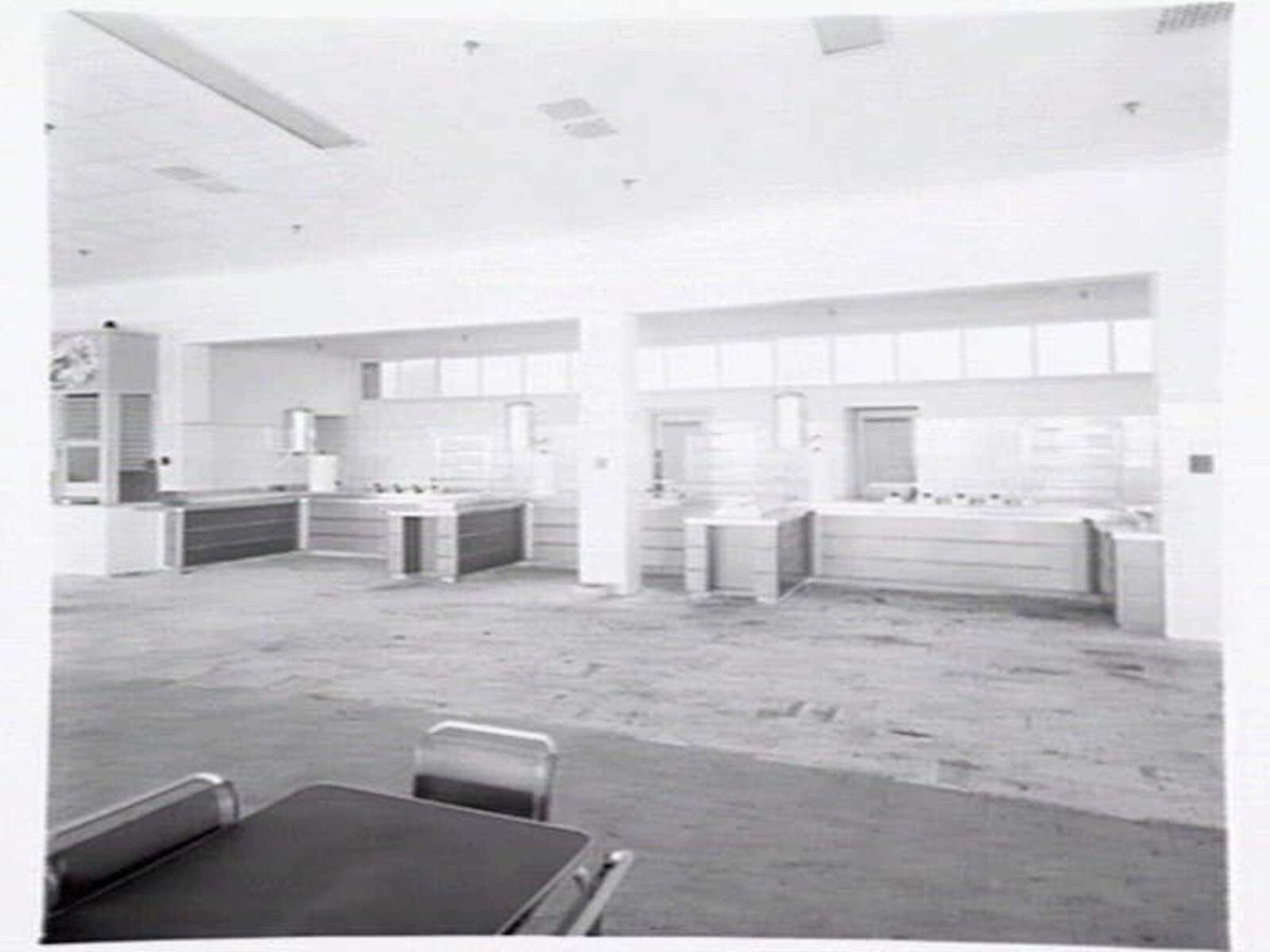 Centenary Woollen Mills, Nepean Hwy, Brighton East cafeteria, equipment by Gardner & Naylor (1949)