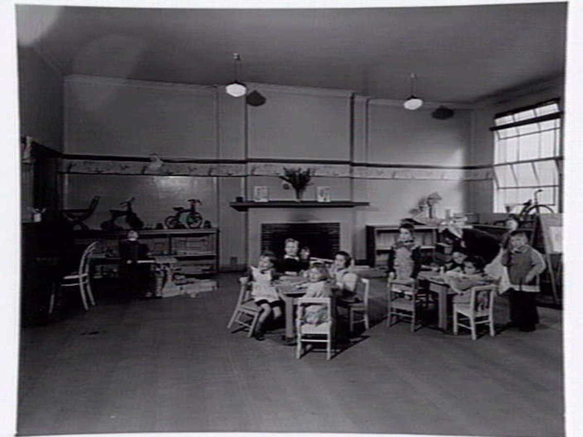 Melbourne City Council Health Dept., child creches, Carlton (1951)