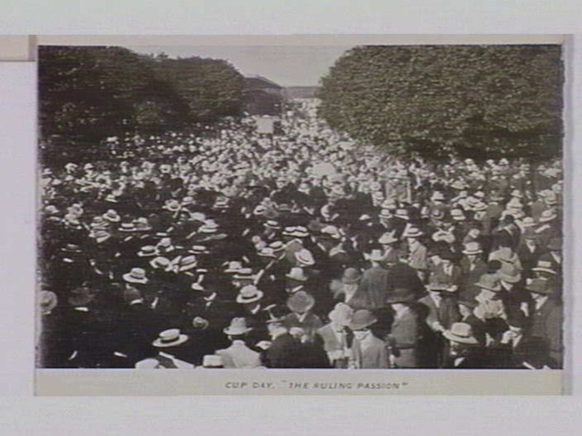 Views around Melbourne, Flemington (c. 1905)