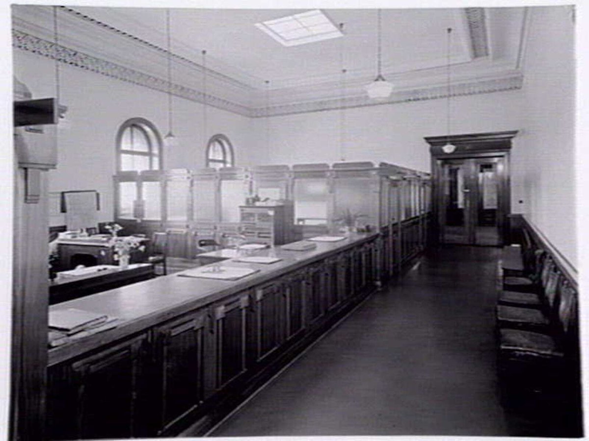 Interior views of Richmond Town Hall (1936)