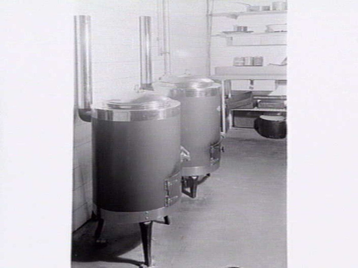 Gas appliances at the Windsor Hotel, Melbourne City (1936)