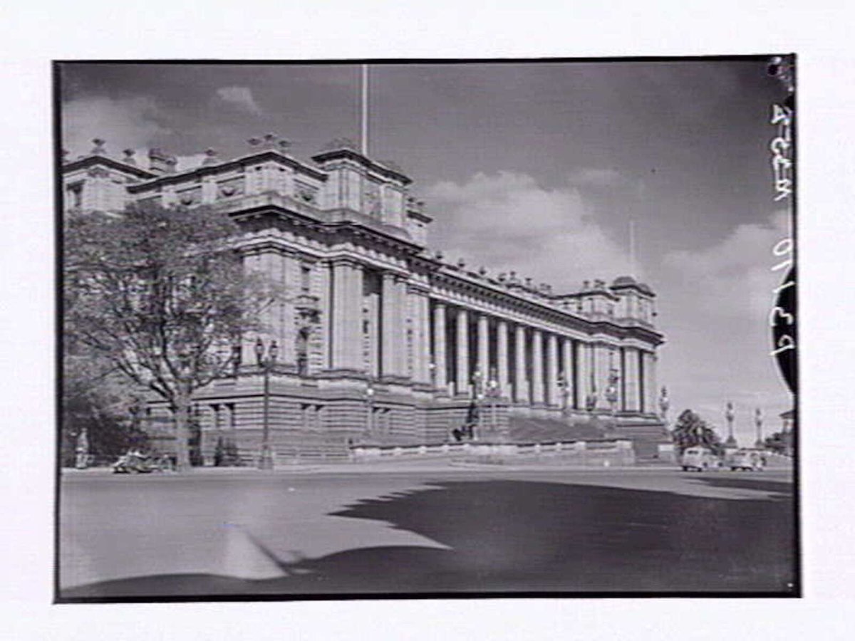 Parliament House Melbourne, East Melbourne (1948)