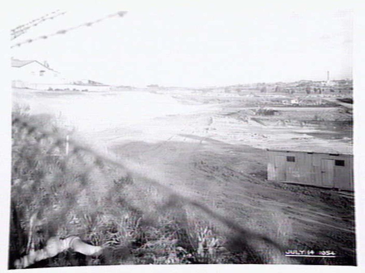 Construction photographs of a factory in Murrumbeena (1954–55)